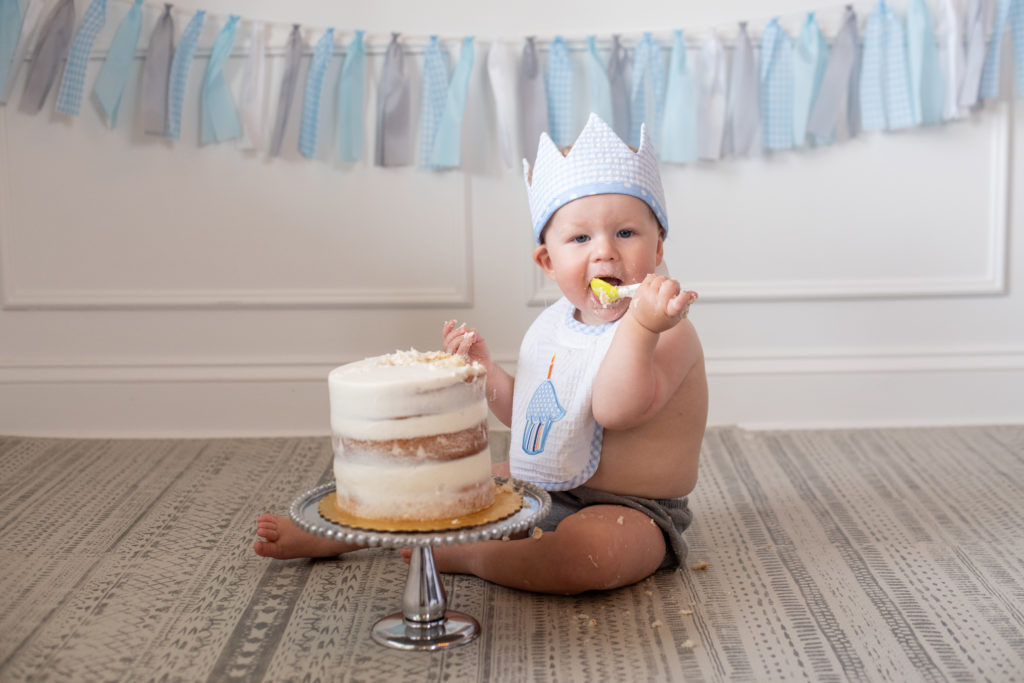 One year old boy Cake Smash 